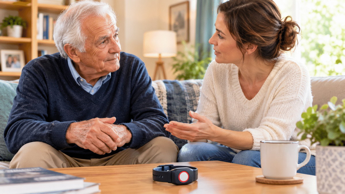 Que faire lorsqu’un parent âgé refuse la téléassistance ?
